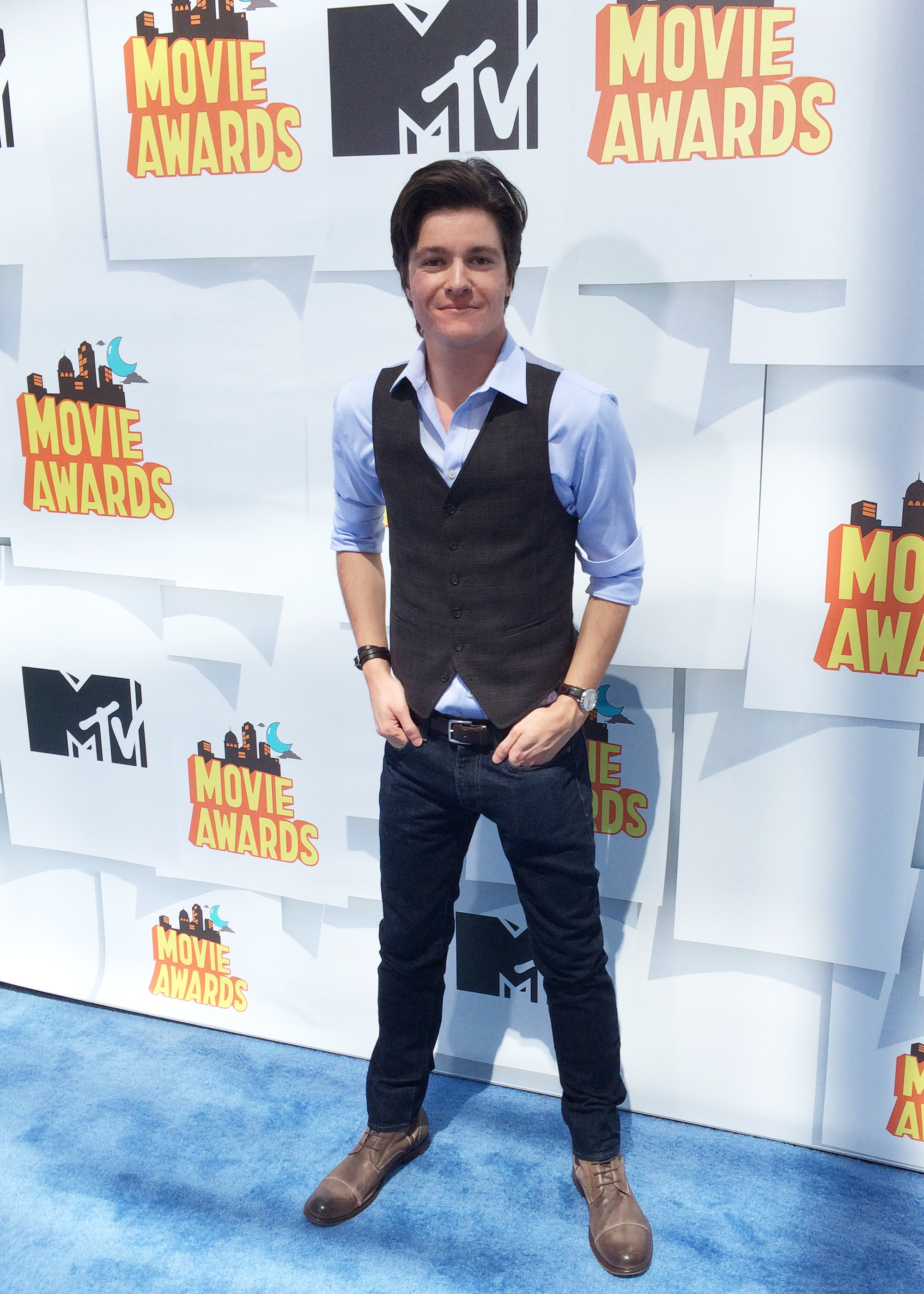 Nicolas Wendl at the 2015 MTV Movie Awards