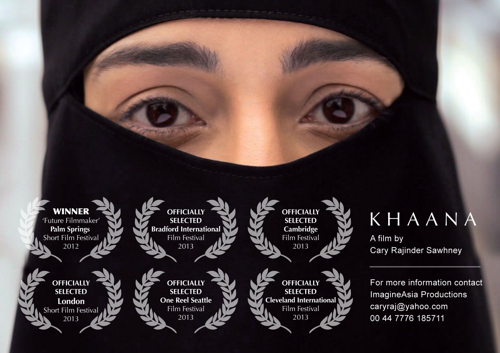 Khaana - a film by Cary Rajinder Sawhney. (Feryna Wazheir as Nasreen).