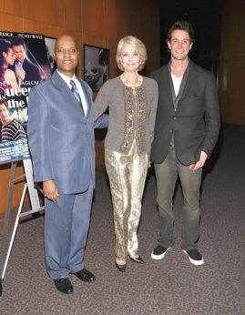 Tommy Lightfoot Garret (Queen of the Lot) star with Client Constance Towers and co-star Noah Wyle