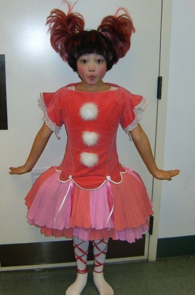 Kylie as Annie Who in the Broadway National Tour of Dr. Seuss How The Grinch Stole Christmas.