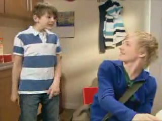 Piers Stubbs as `Jackson`in Disney`s `Oscar and Michael`s Phineas and Ferb Fan Club Show`