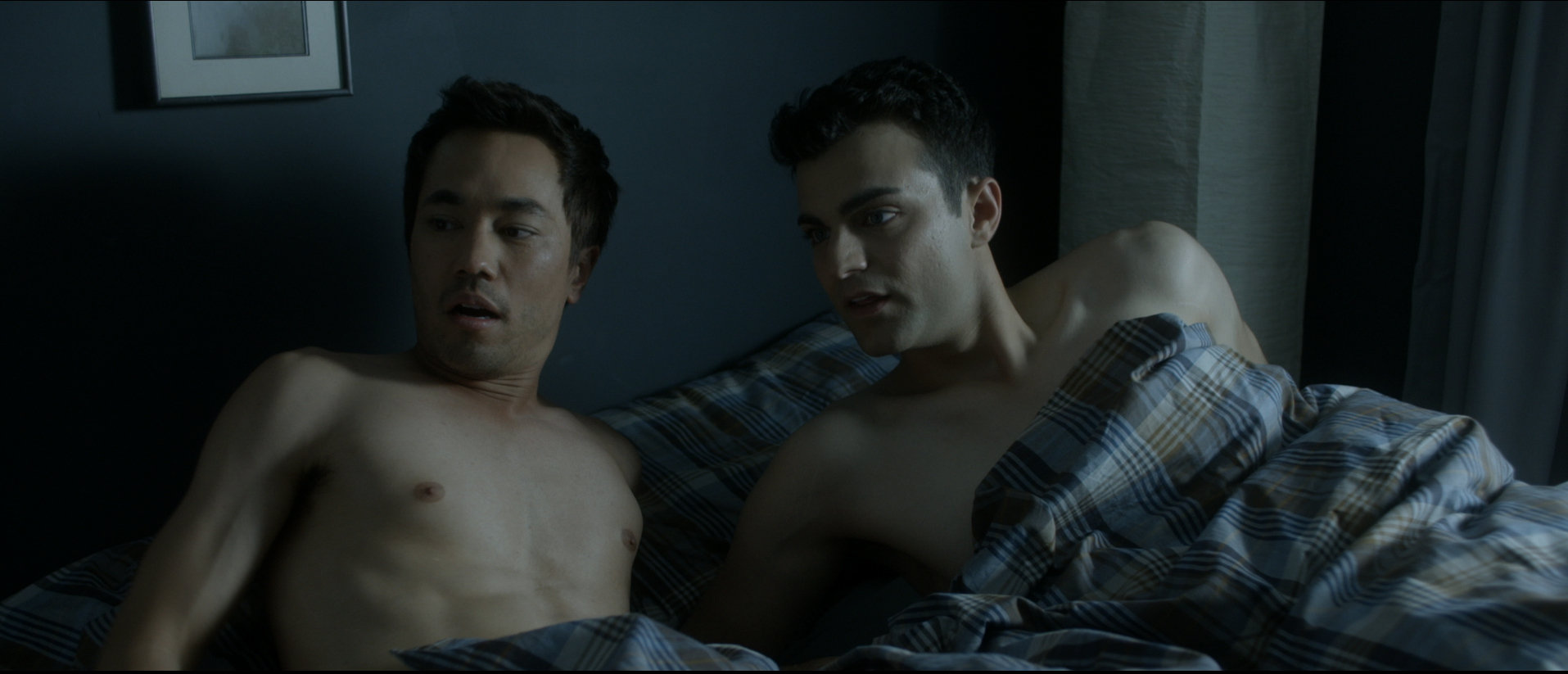 Still of Teddy Chen Culver and Aidan Bristow in Eat With Me (2014)