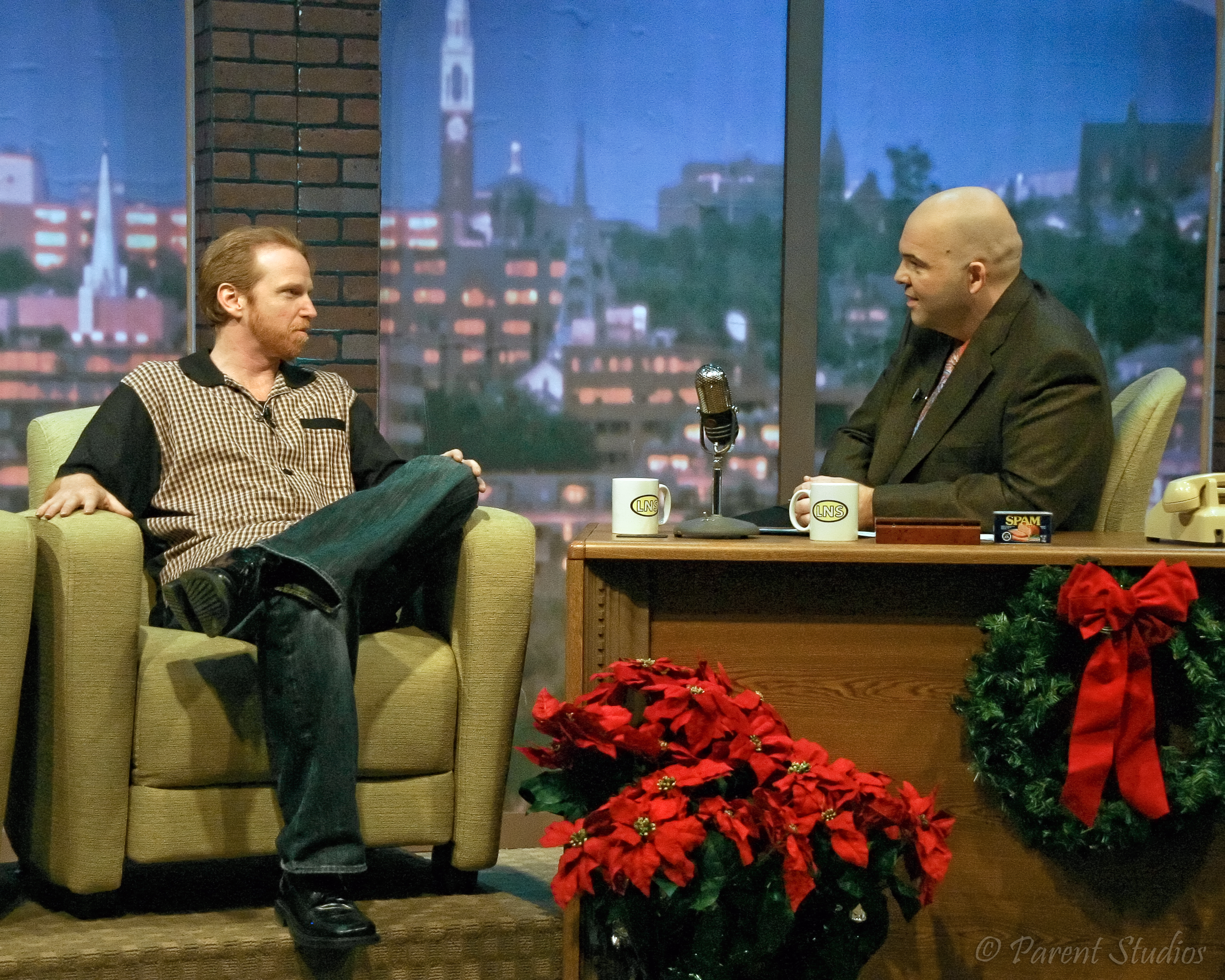 Chatting with Hollywood Actor Courtney Gains on Holiday special of Late Night Saturday