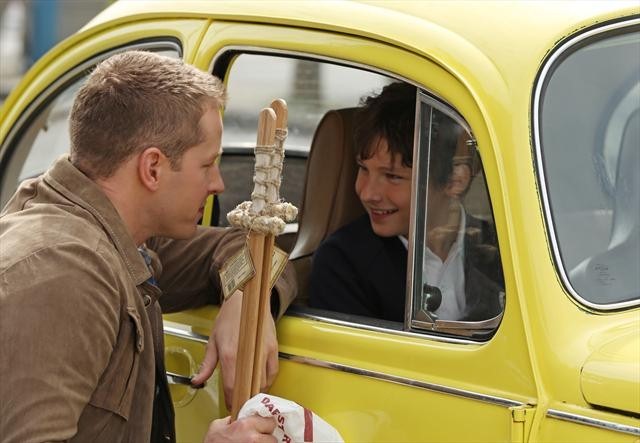 Still of Jared Gilmore and Josh Dallas in Once Upon a Time (2011)