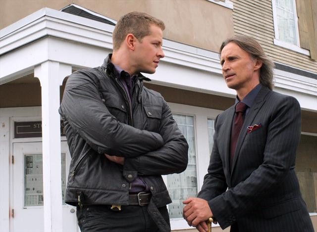 Still of Robert Carlyle and Josh Dallas in Once Upon a Time (2011)