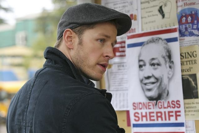 Still of Giancarlo Esposito and Josh Dallas in Once Upon a Time (2011)