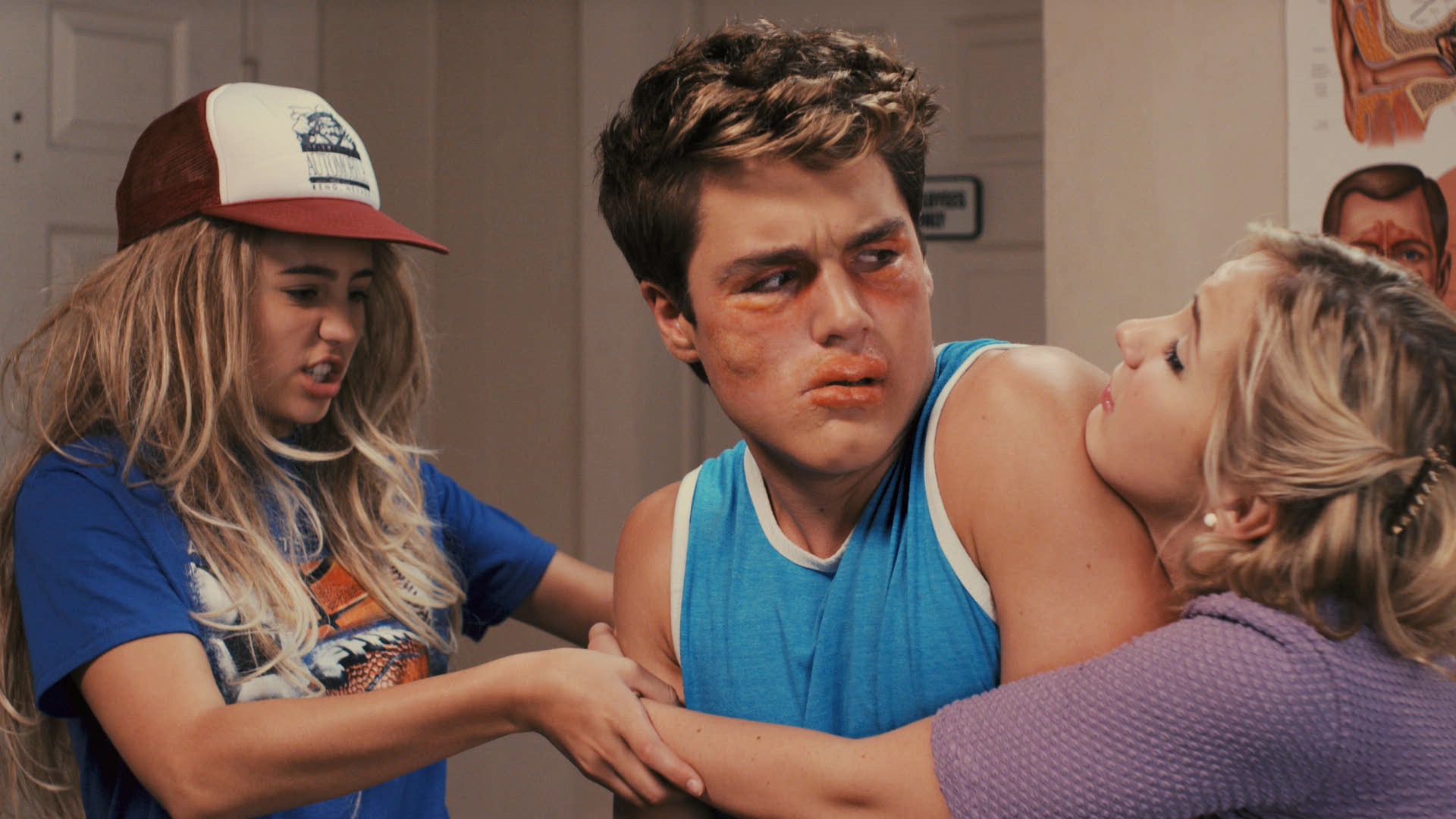 Still of Audrey Whitby, Lia Marie Johnson and Charlie DePew in Terry the Tomboy (2014)