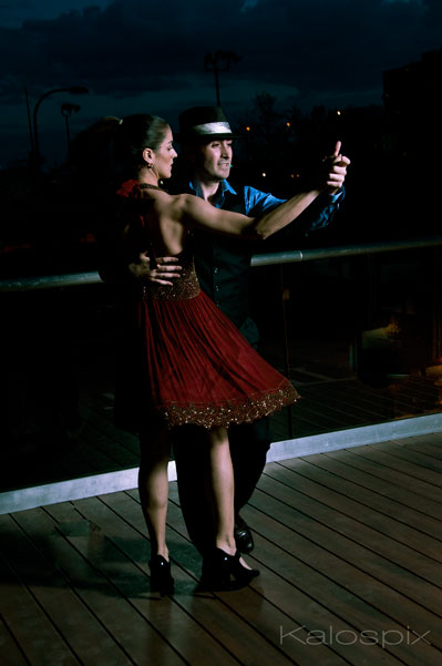 Dan Marshall & Kate Jurdi - Salsa in Action [At Splash Ultra Lounge Rooftop]