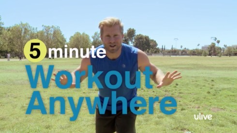 #5MinuteWorkoutAnywhere with @CraigRamsayFit