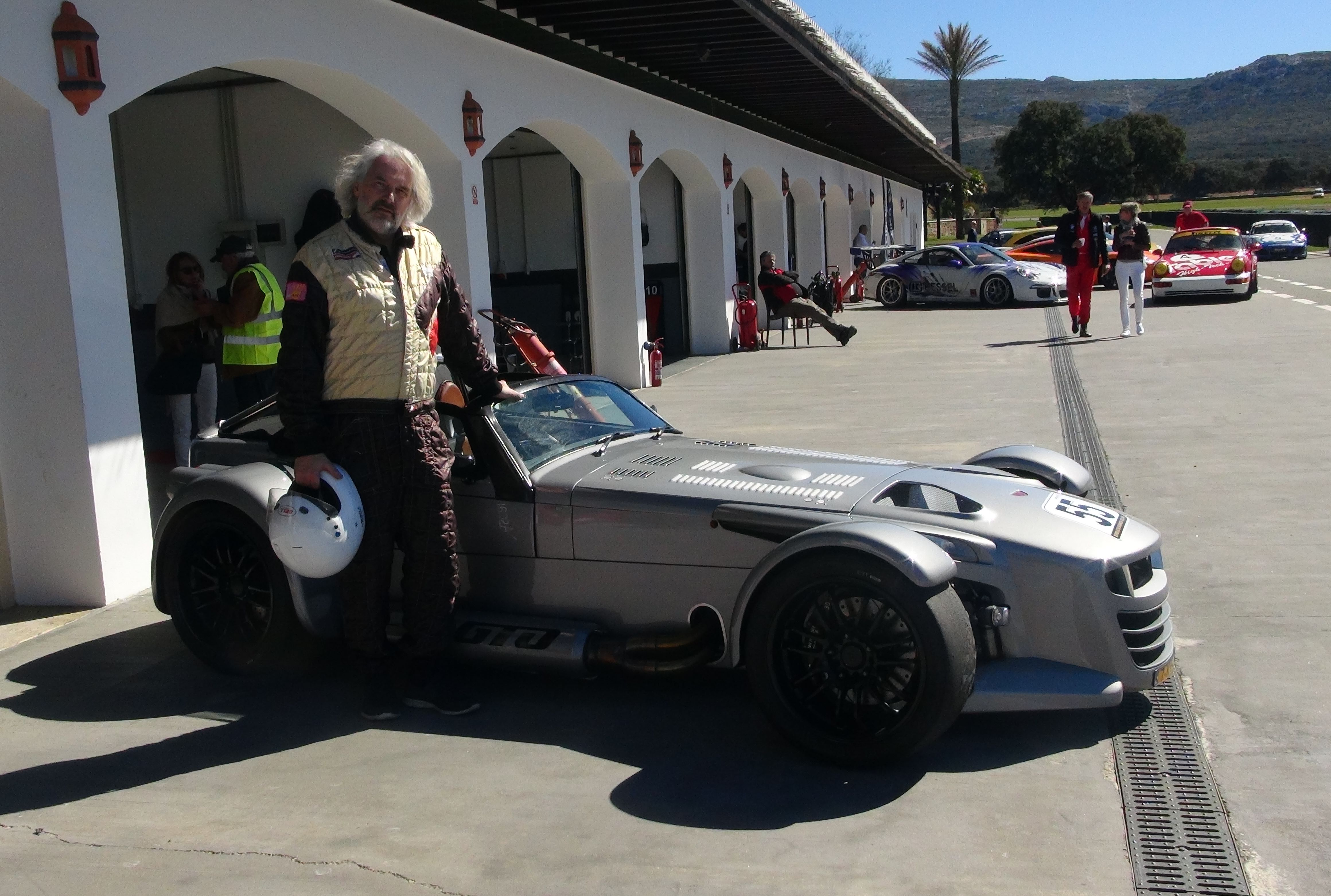At the track with a Donkervoort