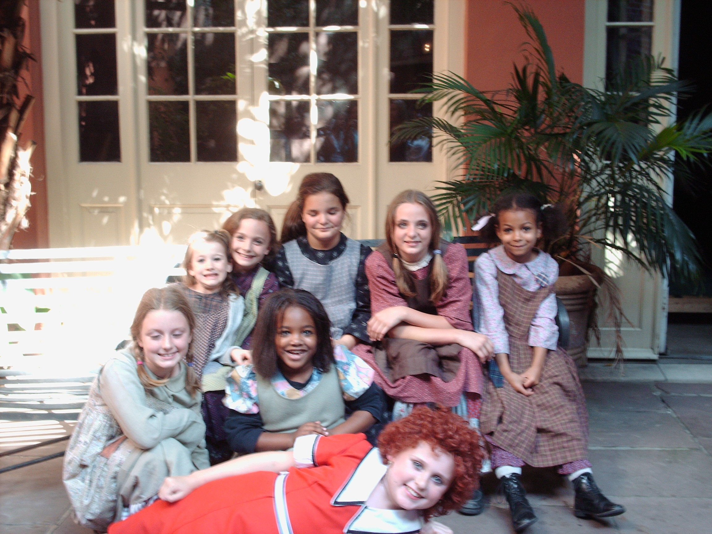 cast of Annie 2007 La Petit Theatre New Orleans, La