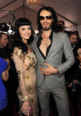 Russell Brand and Katy Perry