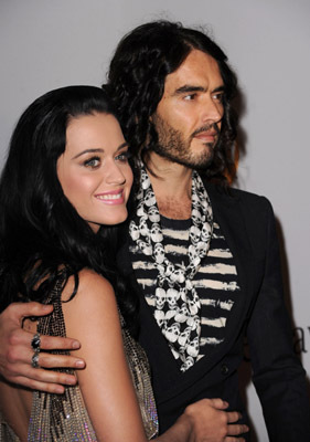 Russell Brand and Katy Perry