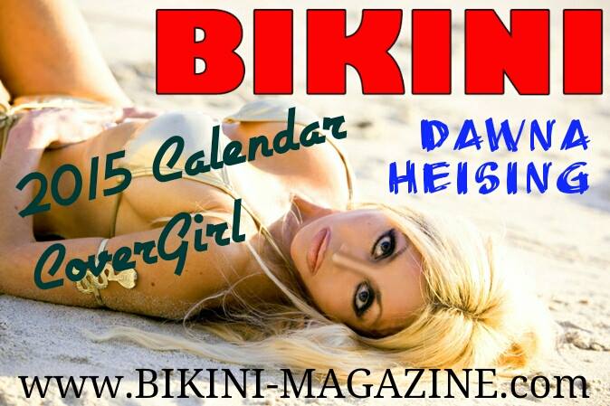 2015 Bikini Calendar CoverGirl