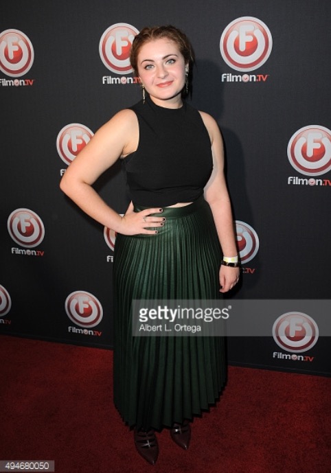 Actress Jenna Podell arrives for the Premiere Of FilmOn.TV's 'Bob Thunder: Internet Assassin' held at the Egyptian Theatre on October 27, 2015 in Hollywood, California.