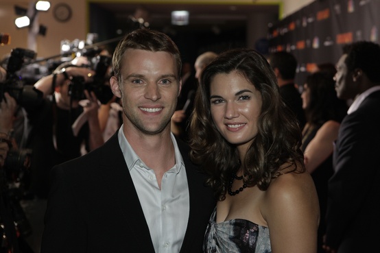 'Chicago Fire' premiere party. Teri Reeves and Jesse Spencer. At the Chicago History Museum Oct 2, 2012.