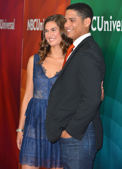 NBC Universal 2012 Summer TCA Tour - Day 1 Charlie Barnett and Teri Reeves