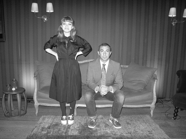 Jonah Ansell and Tavi Gevinson at New York Fashion Week Private Screening of Cadaver - February 2012