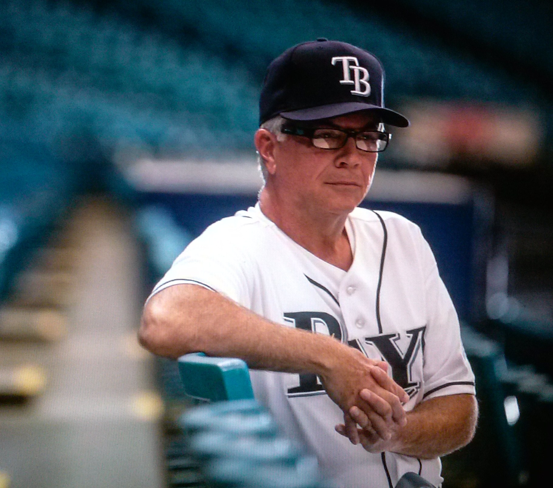 Stand-In/Photo Double for Joe Maddon-'Feeding America'PSA-Tropicana Field-April 2014