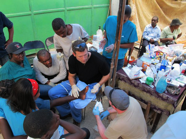 In Haiti with Dr. Travis Stork