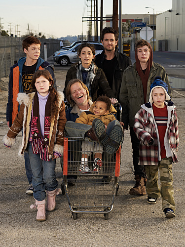 Still of William H. Macy, Emmy Rossum, Justin Chatwin, Cameron Monaghan, Brennan Johnson, Jeremy Allen White, Ethan Cutkosky and Emma Kenney in Shameless (2011)