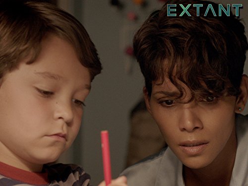 Still of Halle Berry and Pierce Gagnon in Extant (2014)