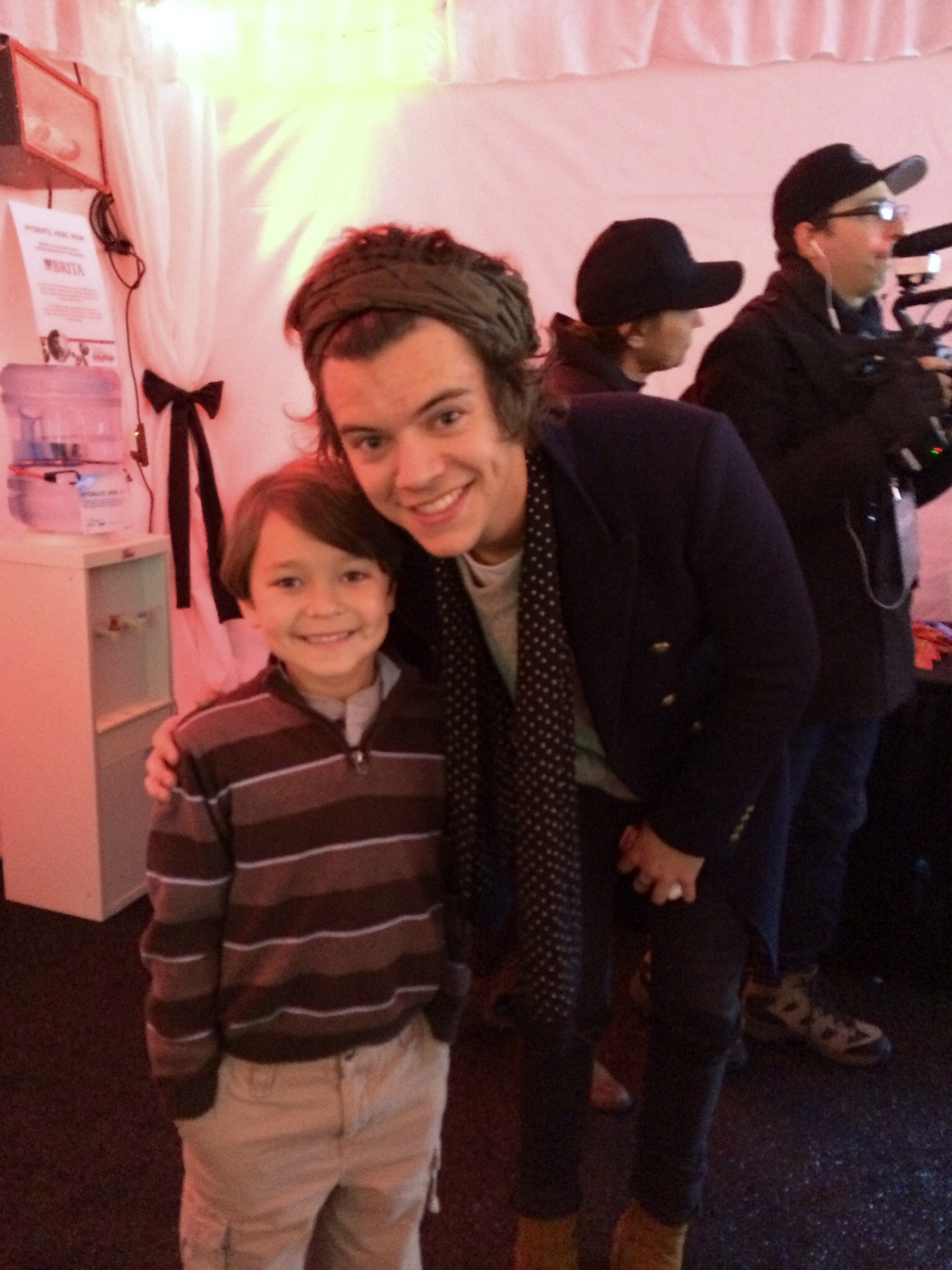 Pierce and Harry @ Sundance festival for Wish I was Here premiere.