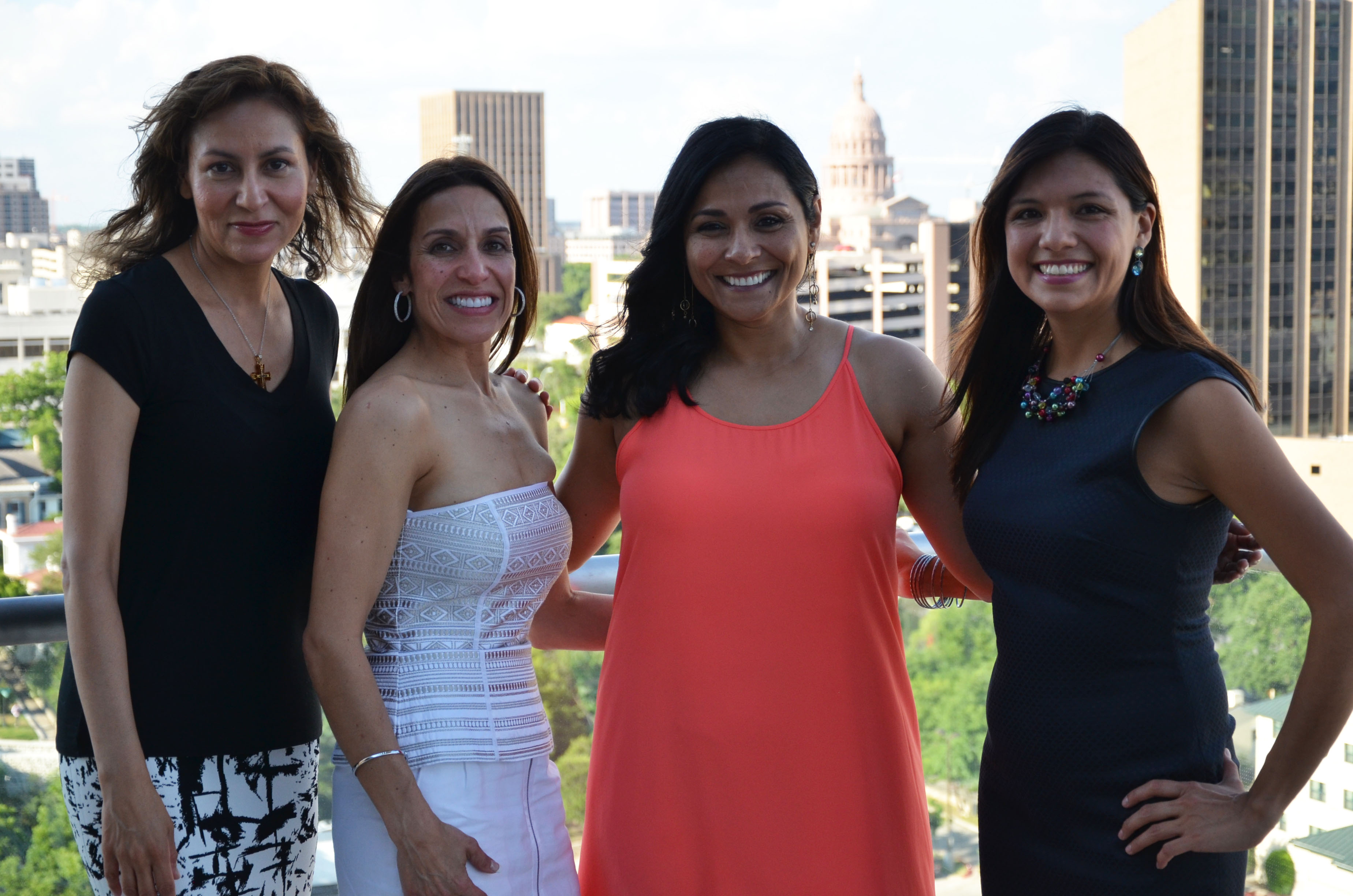 Carmen with Latinitas Board Members