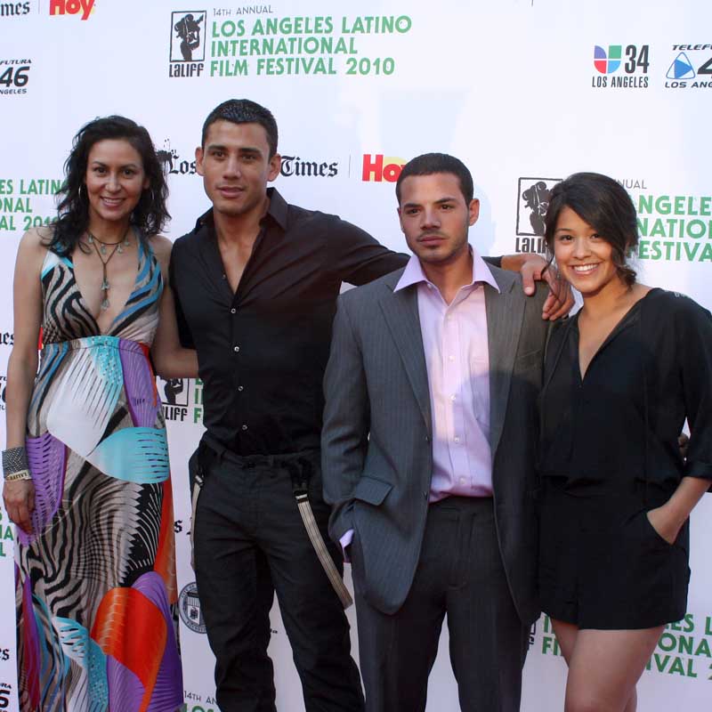 Opening Night LALIFF 2010 with GO FOR IT! cast, Andres Perez-Molina, Rene Rosado, Gina Rodriguez