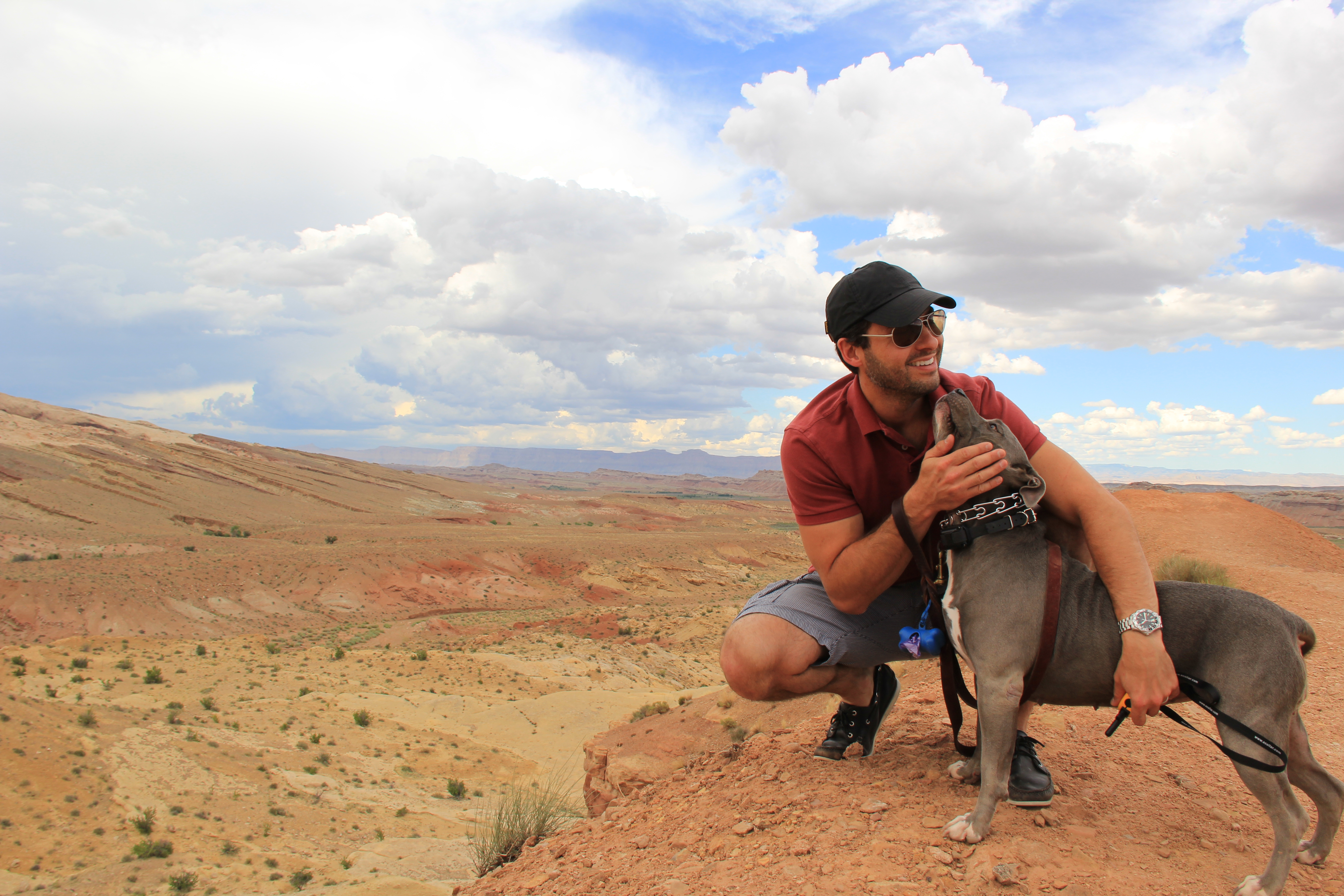 Me and my rescue Pit - Maggie Smith