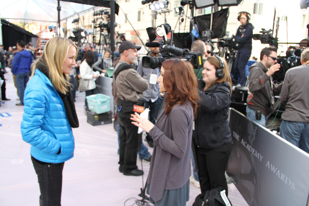 Interviewing CNN's Brooke Anderson