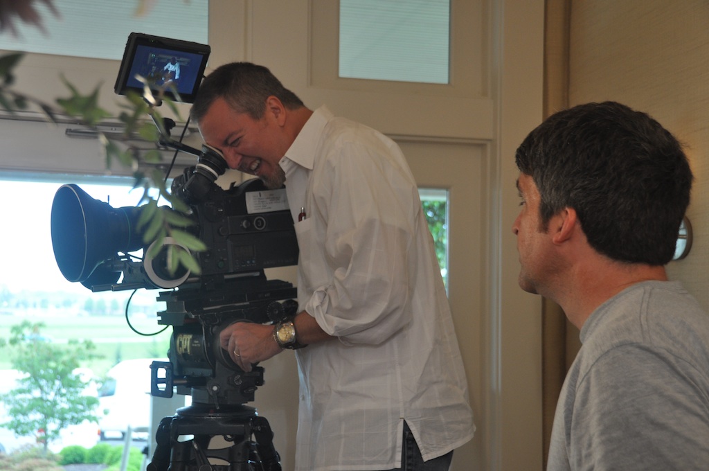 Doug Jefferson acts as DP/Director for Broadcast commercial.