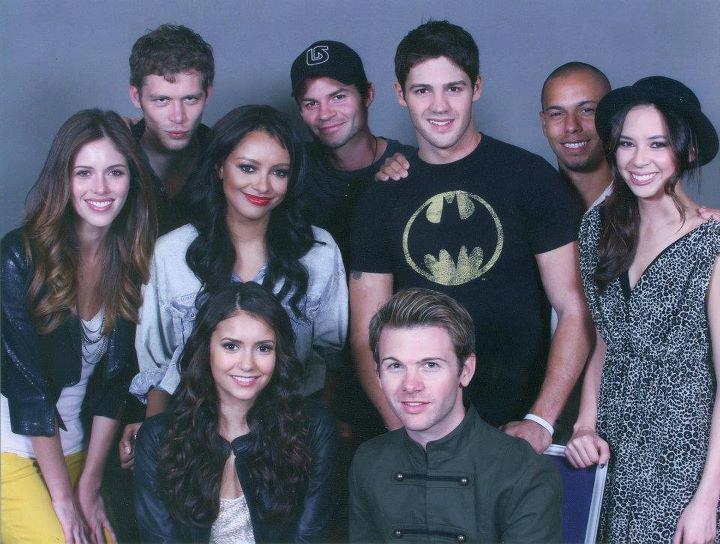 With some of the Cast of The Vampire Diaries and The Originals