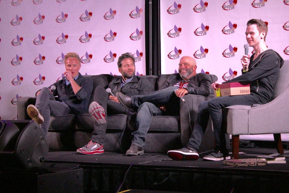 Joshua Hosting a Once Upon A Time convention Talking with David Anders, Eion Bailey, and Lee Arenberg
