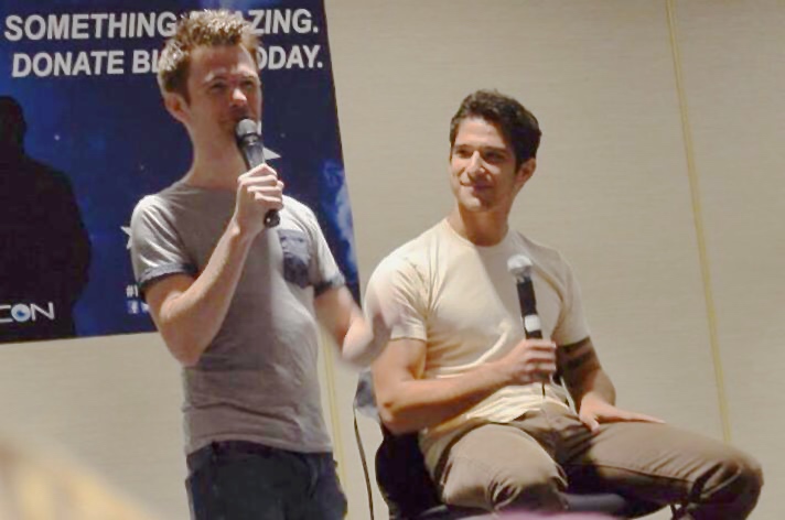 with Tyler Posey at Eyecon's Teen Wolf Convention