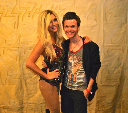 with Kesha