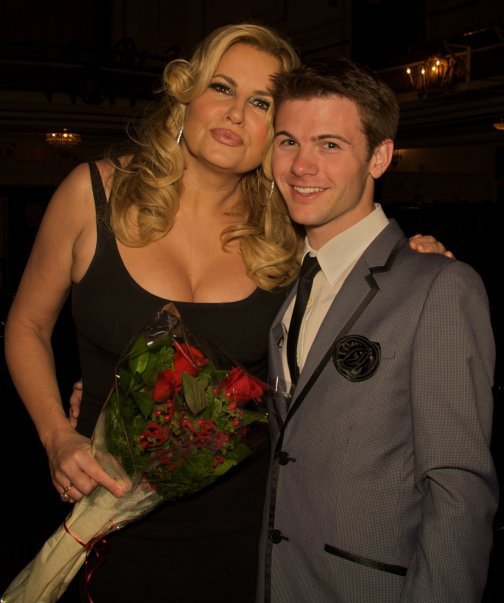 With Jennifer Coolidge at the Wilber Theatre in Boston