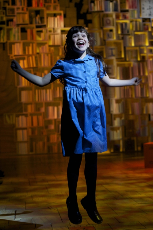 As 'Matilda' in Matilda for the Royal Shakespeare Company (RSC)