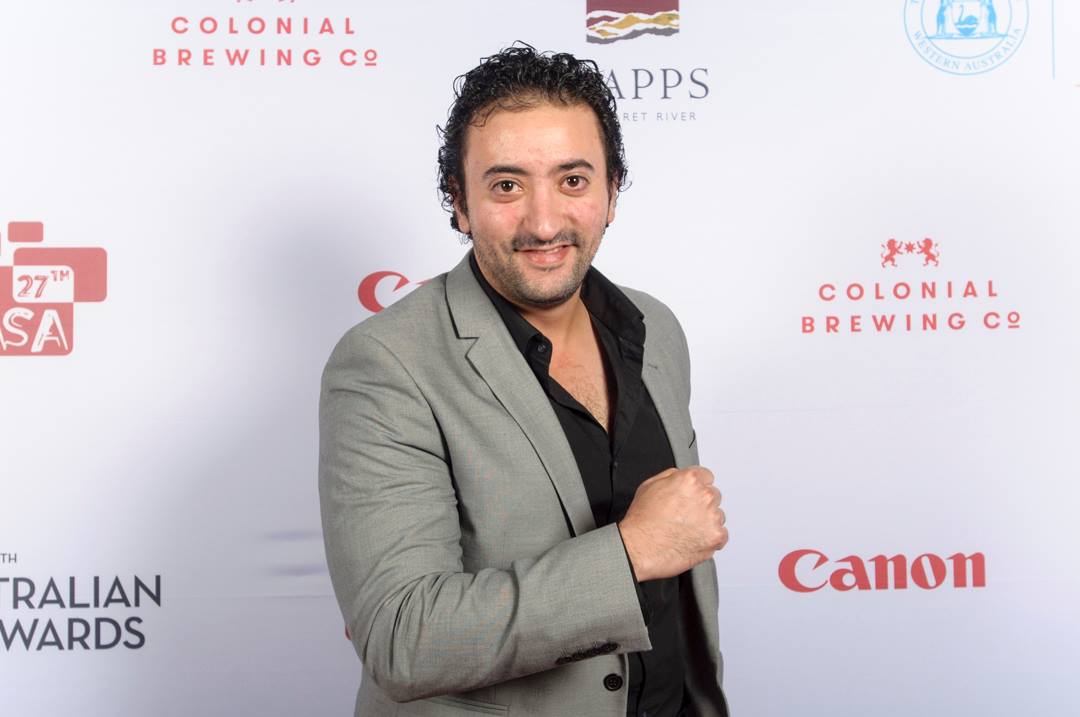 Director Ramez Ghibrial at the West Australian Screen Awards