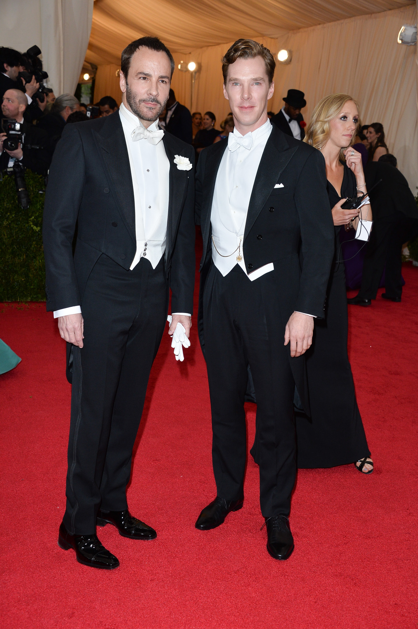 Tom Ford and Benedict Cumberbatch