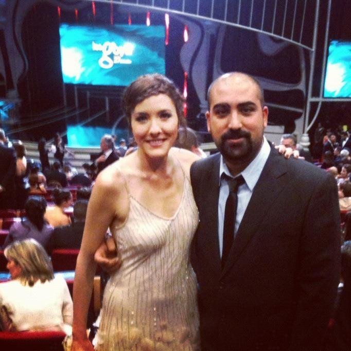 Miriam Ruiz Mateos and Jose Martín Rosete at the 27th Goya Awards