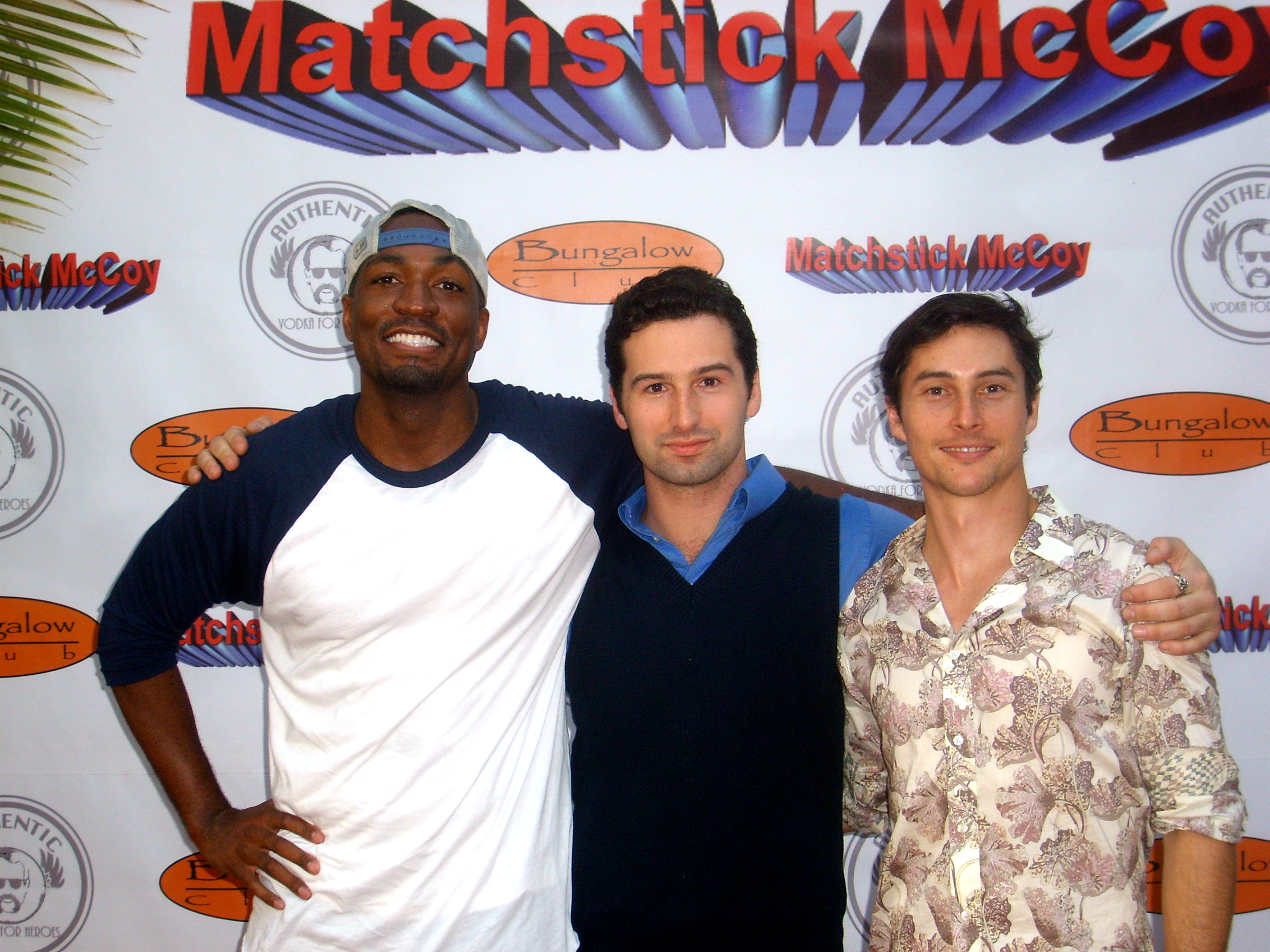 Matchstick McCoy Premiere: Cassius Willis, Benjamin Watts and Ben Seton