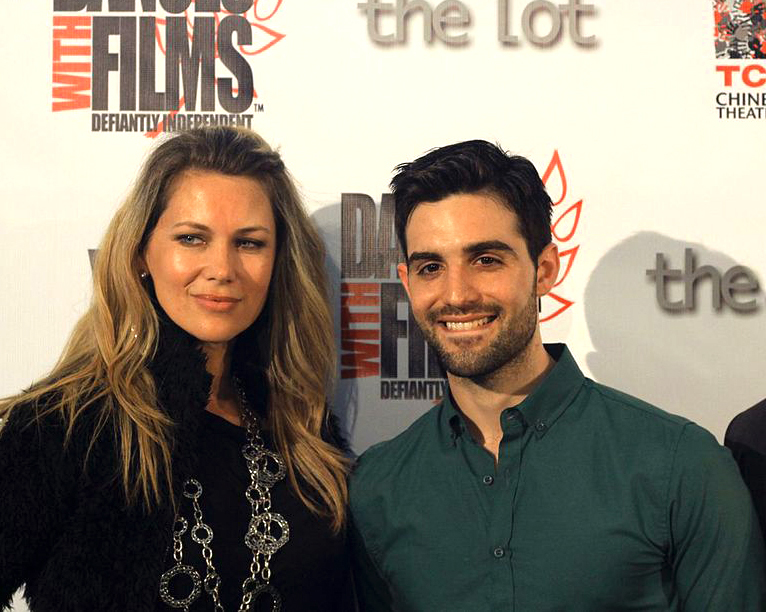 Krista Vendy with Jerome Velinsky, TCL Chinese Theatres Hollywood