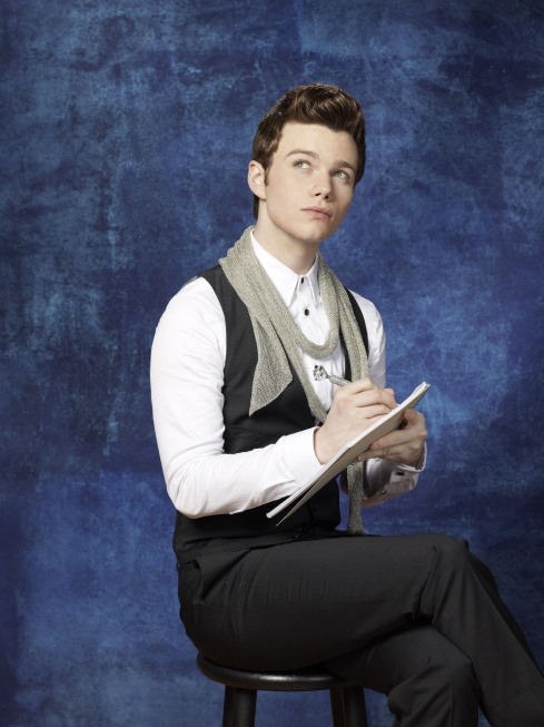 Still of Chris Colfer in Glee (2009)