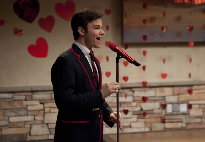 Still of Chris Colfer in Glee (2009)