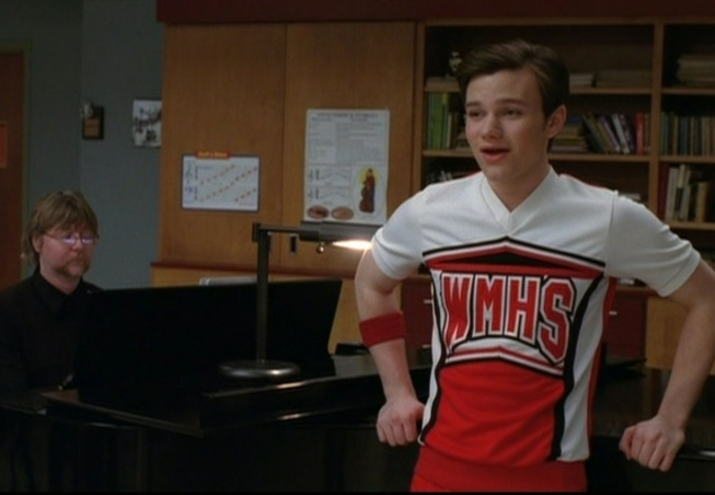 Still of Chris Colfer in Glee (2009)