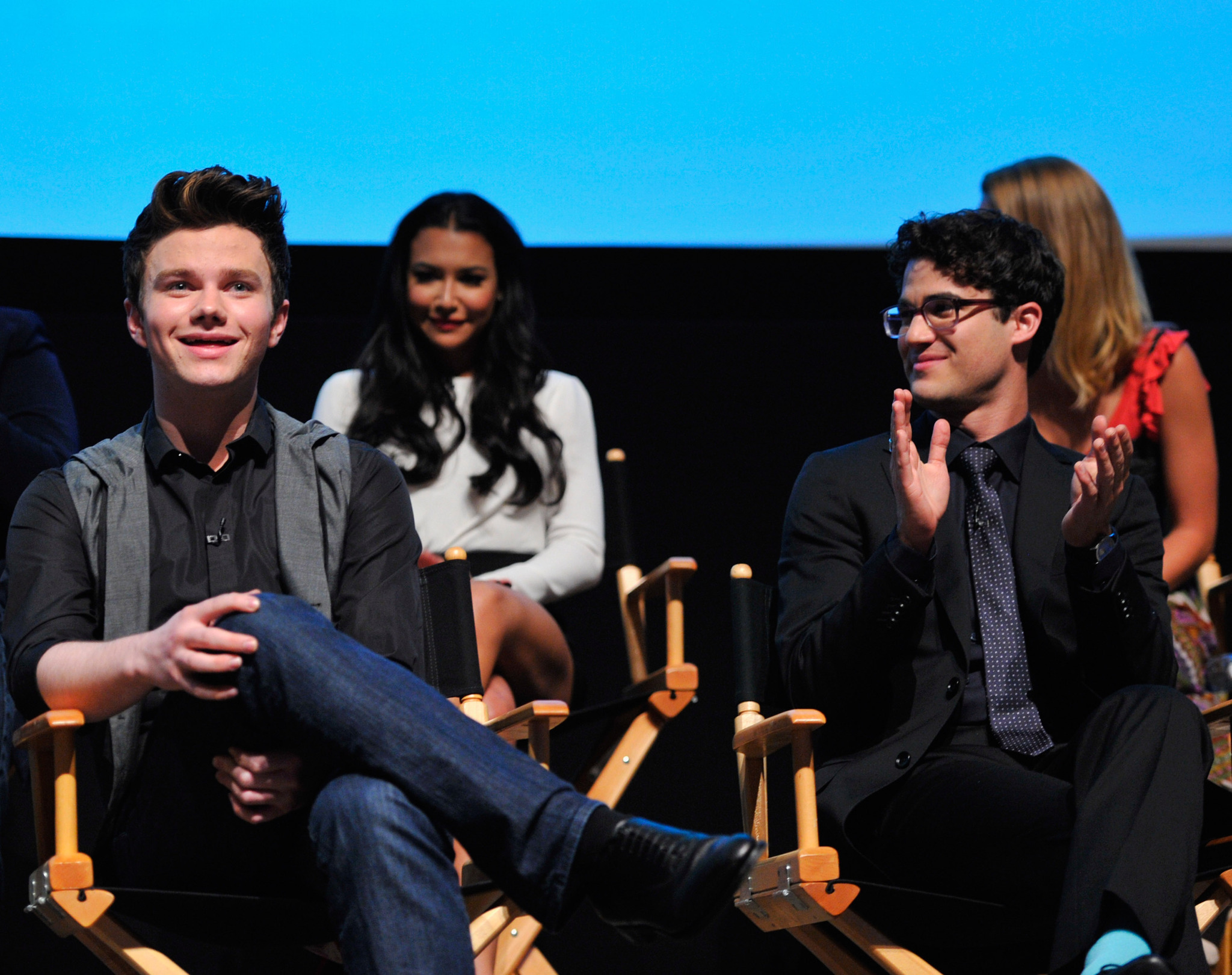 Darren Criss and Chris Colfer at event of Glee (2009)