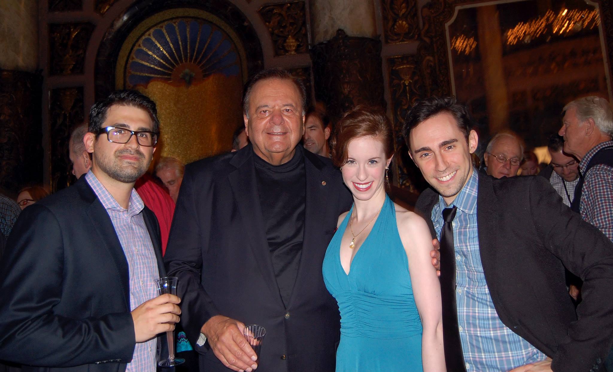 Kevin Keiser, Paul Sorvino, Elisabeth Ness, and Kevin Sebastian at the Golden Door International Film Festival