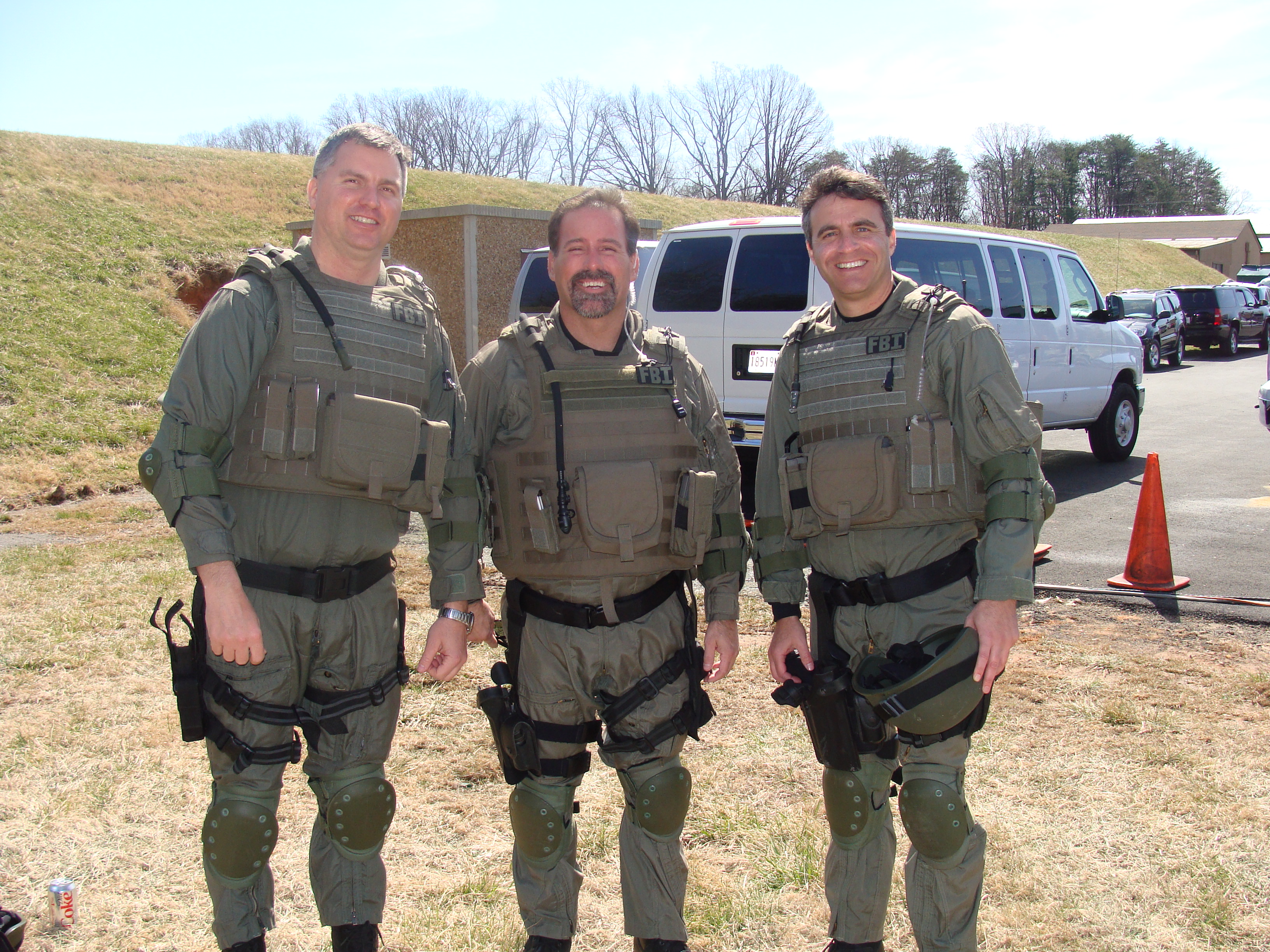 FBI SWAT Team Member Liam Ferguson (Center) FBI Academy, Quantico, Va.