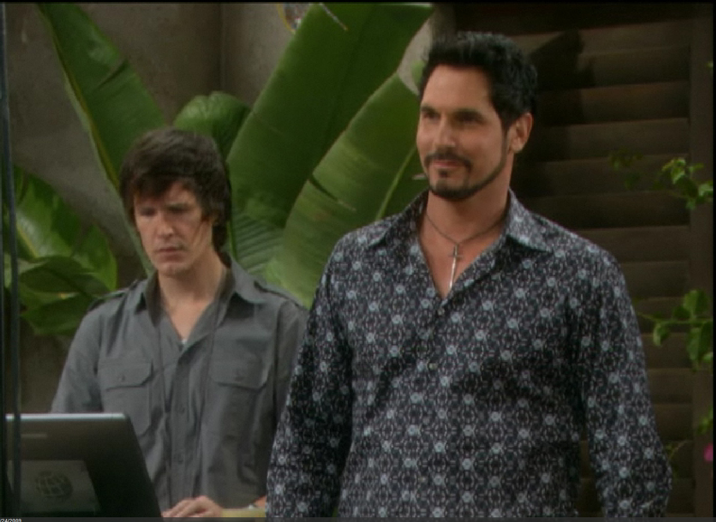 Clark Coffey and Don Diamont in The Bold and The Beautiful